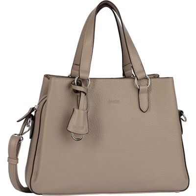 Gabor bags Kalilla Shopper Bolso bandolera con cremallera para mujer, tamaño mediano, beige, medium, Clásico Gabor bags Kalilla Shopper Bolso bandolera con cremallera para mujer, tamaño mediano, beige, medium, Clásico
