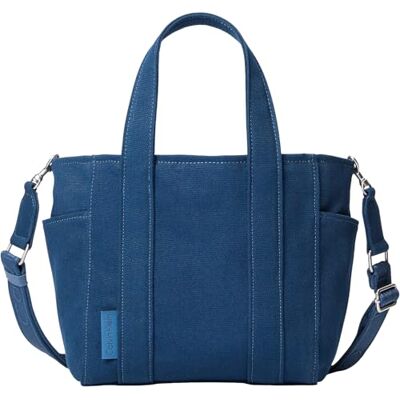 Calvin Tote bag Mujer Webbing Strap Canvas pequeño, Azul (Ensign Blue), Talla Única Calvin Tote bag Mujer Webbing Strap Canvas pequeño, Azul (Ensign Blue), Talla Única