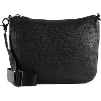 Mandarina Duck Mellow Leather , Hobo, Mujer, Negro, Talla única Mandarina Duck Mellow Leather , Hobo, Mujer, Negro, Talla única