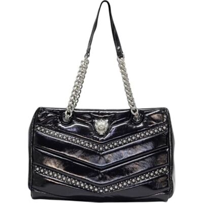 PLEIN SPORT Tote Cady, Bolso para Mujer, Negro, C PLEIN SPORT Tote Cady, Bolso para Mujer, Negro, C