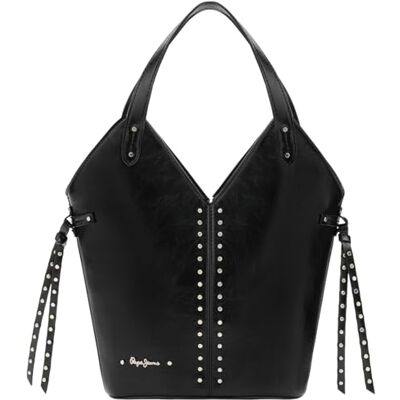 Pepe Jeans CANDICE JAM Bolso para mujer, color negro (negro), talla única Pepe Jeans CANDICE JAM Bolso para mujer, color negro (negro), talla única