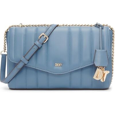 DKNY Lexington Park Bolso de hombro para mujer, Azul (Coastal Blue), Talla única DKNY Lexington Park Bolso de hombro para mujer, Azul (Coastal Blue), Talla única