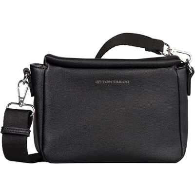 TOM TAILOR Rella 004504, Bolso de Hombro de Mujeres, Negro, Small TOM TAILOR Rella 004504, Bolso de Hombro de Mujeres, Negro, Small