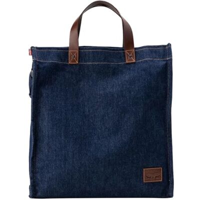 Levi's Bolsa para hombre Heritage Indigo Mid Wash 6, Indigo Mid Wash 6, talla única Levi's Bolsa para hombre Heritage Indigo Mid Wash 6, Indigo Mid Wash 6, talla única