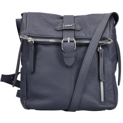 Rieker Bolso bandolera para mujer H1103, color azul, azul Rieker Bolso bandolera para mujer H1103, color azul, azul