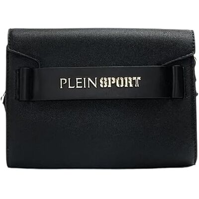 PLEIN SPORT Shoulder Blake, Handbag Unisex Adulto, Black PLEIN SPORT Shoulder Blake, Handbag Unisex Adulto, Black