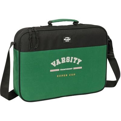 Safta BLACKFIT8 VARSITY Cartera Extraescolares, Maletín Portatodo, Bandolera, Cómoda y Versátil, Calidad y Resistencia, 38x6x28 cm Safta BLACKFIT8 VARSITY Cartera Extraescolares, Maletín Portatodo, Bandolera, Cómoda y Versátil, Calidad y Resistencia, 38x6x28 cm