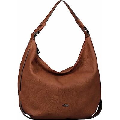 Gabor bags Bolsos Malu, bolso hobo para mujer, bolso de hombro, tamaño mediano, marrón coñac Gabor bags Bolsos Malu, bolso hobo para mujer, bolso de hombro, tamaño mediano, marrón coñac