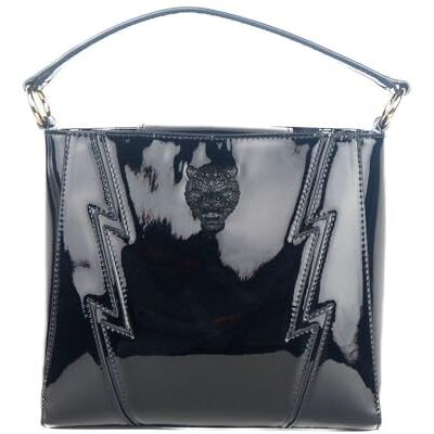 PLEIN SPORT Medium Tote Heidi, Bolso Unisex Adulto, Black, Talla única PLEIN SPORT Medium Tote Heidi, Bolso Unisex Adulto, Black, Talla única