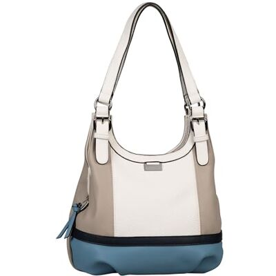 TOM TAILOR Bolso tipo bandolera Juna para mujer con cierre de cremallera, tamaño pequeño, color azul TOM TAILOR Bolso tipo bandolera Juna para mujer con cierre de cremallera, tamaño pequeño, color azul