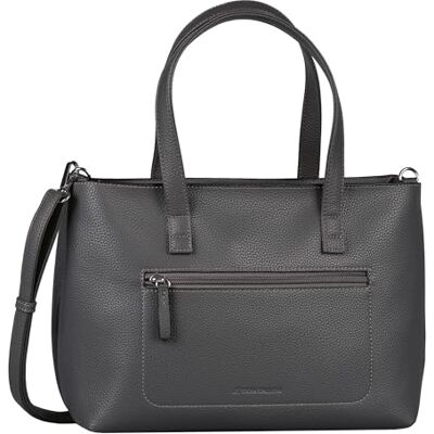 TOM TAILOR Bolso de hombro Elis para mujer con cremallera, tamaño mediano, gris TOM TAILOR Bolso de hombro Elis para mujer con cremallera, tamaño mediano, gris