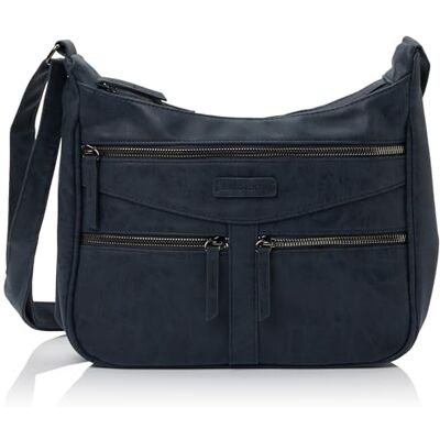 ENRICO BENETTI Nouméa Schoudertas Bolso de Hombro PU Azul ENRICO BENETTI Nouméa Schoudertas Bolso de Hombro PU Azul