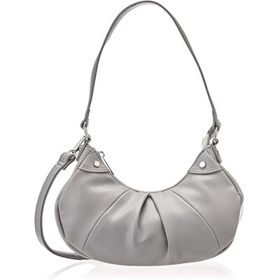 nascita Bandolera, Bolso de Hombro de para Mujer, Gris, Einheitsgröße nascita Bandolera, Bolso de Hombro de para Mujer, Gris, Einheitsgröße