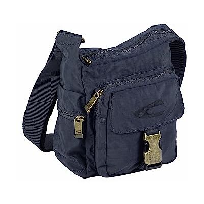 camel active Bolso bandolera Journey para hombre, tamaño pequeño, azul camel active Bolso bandolera Journey para hombre, tamaño pequeño, azul