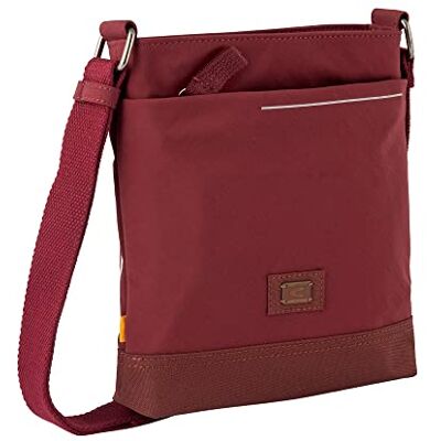 camel active bolso bandolera City BB Cross Bag Dark Red rojo oscuro camel active bolso bandolera City BB Cross Bag Dark Red rojo oscuro