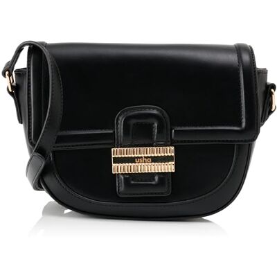 aleva , Bolso bandolera para Mujer, Negro aleva , Bolso bandolera para Mujer, Negro