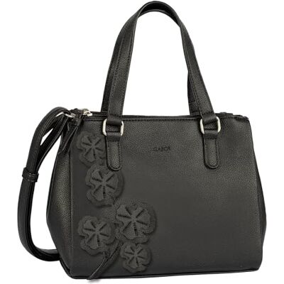 Gabor bags Jovita Bolso bandolera con cremallera para mujer (tamaño pequeño), Negro, small, Fashion Gabor bags Jovita Bolso bandolera con cremallera para mujer (tamaño pequeño), Negro, small, Fashion