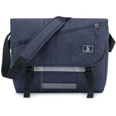 OIWAS - Bolso bandolera para hombre, bolso cruzado para portátil de 15,6 pulgadas, bolso de hombro informal para mujer, maletín de viaje para la universidad y la oficina OIWAS - Bolso bandolera para hombre, bolso cruzado para portátil de 15,6 pulgadas, bolso de hombro informal para mujer, maletín de viaje para la universidad y la oficina