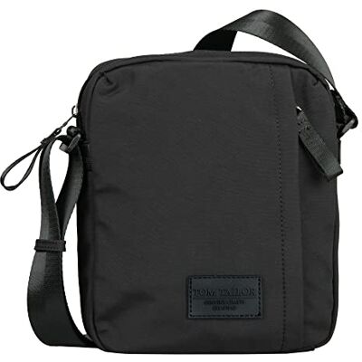 TOM TAILOR bags Boston Crossbody Bag Bolso bandolera para hombre (tamaño pequeño), Negro, S TOM TAILOR bags Boston Crossbody Bag Bolso bandolera para hombre (tamaño pequeño), Negro, S