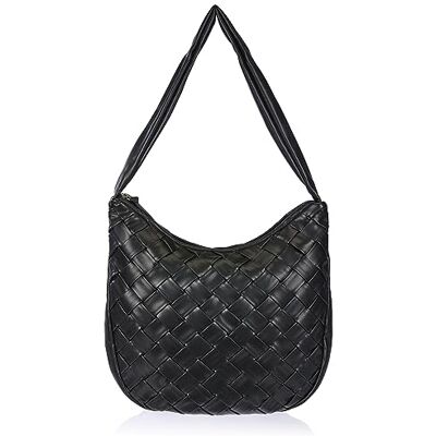 PIECES Bolso diario para mujer, color negro, talla única, Negro, Einheitsgröße PIECES Bolso diario para mujer, color negro, talla única, Negro, Einheitsgröße