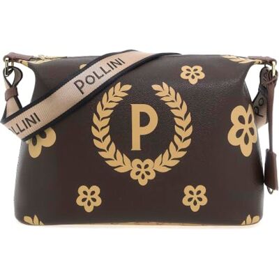 Pollini HERITAGE LOGO CLASSIC CROSSBODY BAG Pollini HERITAGE LOGO CLASSIC CROSSBODY BAG