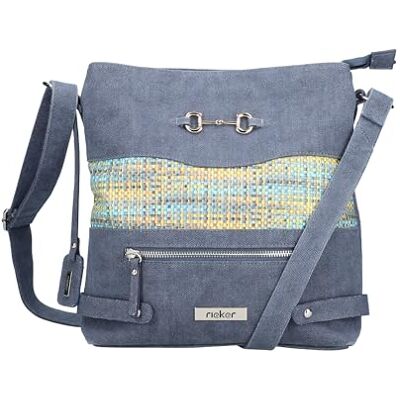 Rieker H1517, Bolso Bandolera Mujeres, Azul, S Rieker H1517, Bolso Bandolera Mujeres, Azul, S