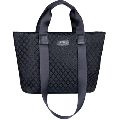 Gabor bags Helmea Bolso bandolera para mujer, con cremallera, tamaño mediano, color azul Gabor bags Helmea Bolso bandolera para mujer, con cremallera, tamaño mediano, color azul