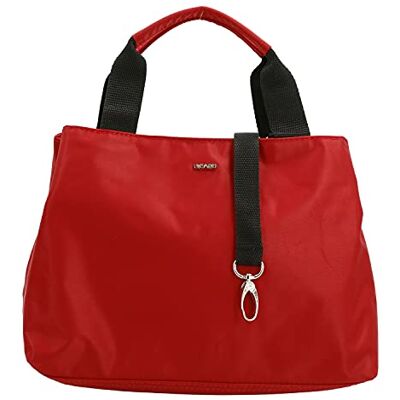 Picard HAPPY Bolso con asa para mujer (nailon, pequeño, mediano, con cierre magnético, para uso diario, salidas, viajes, rojo, 28x19x10, Bolsos de mujer sintéticos Picard HAPPY Bolso con asa para mujer (nailon, pequeño, mediano, con cierre magnético, para uso diario, salidas, viajes, rojo, 28x19x10, Bolsos de mujer sintéticos