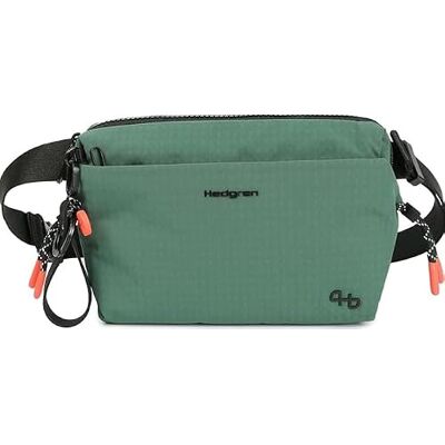 Hedgren Jun Bolsa de Cintura para el Hombro, Impermeable, 1,3 L, Color Negro, Unisex Hedgren Jun Bolsa de Cintura para el Hombro, Impermeable, 1,3 L, Color Negro, Unisex