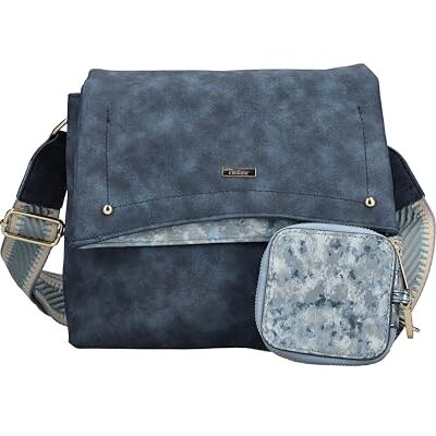 Rieker H1612, Bolso Bandolera Mujeres, Azul Rieker H1612, Bolso Bandolera Mujeres, Azul