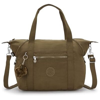 Kipling Art Bolsa de mano grande y ligera con cierre de cremallera y correa ajustable Kipling Art Bolsa de mano grande y ligera con cierre de cremallera y correa ajustable