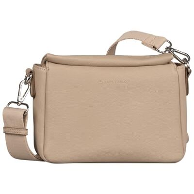 TOM TAILOR Rella 004504, Bolso de Hombro de Mujeres, Beige, Small TOM TAILOR Rella 004504, Bolso de Hombro de Mujeres, Beige, Small