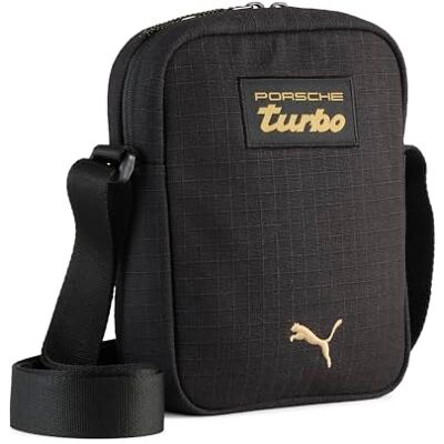 PUMA Bandolera Porsche Legacy Portable 2.5 l OneSize, Black PUMA Bandolera Porsche Legacy Portable 2.5 l OneSize, Black