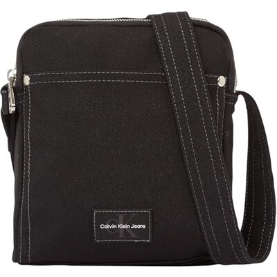 Calvin Bolso bandolera Hombre Sport Essentials Reporter con cierre de cremallera, Negro (Black), Talla Única Calvin Bolso bandolera Hombre Sport Essentials Reporter con cierre de cremallera, Negro (Black), Talla Única