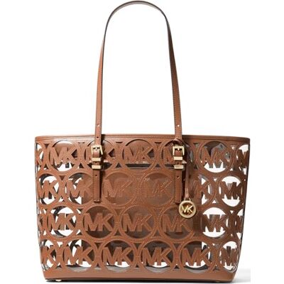 Michael Kors QUINN Bolso tote metálico grande con logo Michael Kors QUINN Bolso tote metálico grande con logo