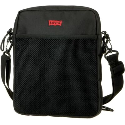 Levi's Dual Strap North-South Crossbody, Hombre, Talla Única, Black normal, Talla única Levi's Dual Strap North-South Crossbody, Hombre, Talla Única, Black normal, Talla única