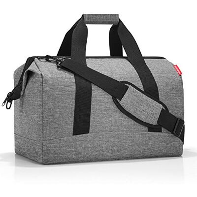 reisenthel Allrounder L Bolso Elegante para Viajar, Trabajar o para el Ocio, con un diseño Funcional y Elegante, en Plata Twist Silver reisenthel Allrounder L Bolso Elegante para Viajar, Trabajar o para el Ocio, con un diseño Funcional y Elegante, en Plata Twist Silver