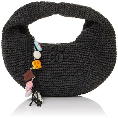 HUGO Zeya 10279895 01 Bolso de mano para mujer, Negro HUGO Zeya 10279895 01 Bolso de mano para mujer, Negro
