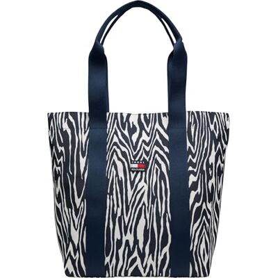 Tommy Hilfiger KA0KA00088 Bolso de mano para niñas, color azul (azul oscuro/blanco roto), talla única Tommy Hilfiger KA0KA00088 Bolso de mano para niñas, color azul (azul oscuro/blanco roto), talla única