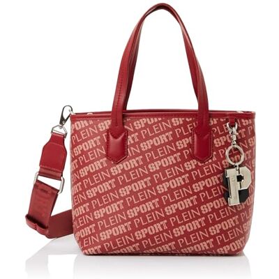 PLEIN SPORT Small Tote Red Hill, Handbag Unisex Adulto, Wine PLEIN SPORT Small Tote Red Hill, Handbag Unisex Adulto, Wine