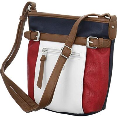 TOM TAILOR AccJunaMujerBolsos bandoleraMulticolor (Maritime)26x24x7.5 Centimeters (W x H x L) TOM TAILOR AccJunaMujerBolsos bandoleraMulticolor (Maritime)26x24x7.5 Centimeters (W x H x L)