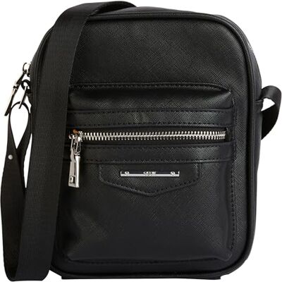 Geox U Lotario, Bolsa Hombres, Negro, Einheitsgröße Geox U Lotario, Bolsa Hombres, Negro, Einheitsgröße