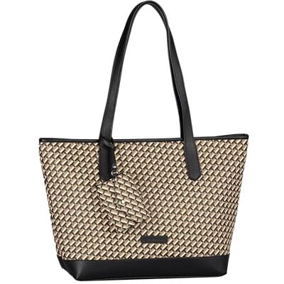 TOM TAILOR Xenia Bolso bandolera con cremallera para mujer (tamaño grande), Negro, large, moderno TOM TAILOR Xenia Bolso bandolera con cremallera para mujer (tamaño grande), Negro, large, moderno