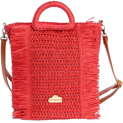 DON ALGODON Bolso bandolera mujer Bolso playa mujer Bolso mujer verano Bolso rafia mujer Bolsa playa para mujer Bolso mimbre mujer hecho a mano ideal para la playa, Cascaes DON ALGODON Bolso bandolera mujer Bolso playa mujer Bolso mujer verano Bolso rafia mujer Bolsa playa para mujer Bolso mimbre mujer hecho a mano ideal para la playa, Cascaes