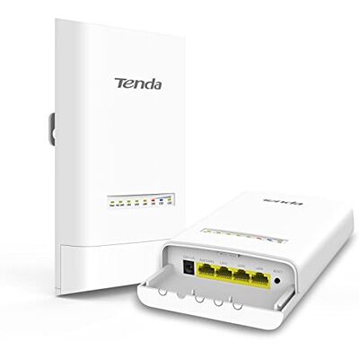 Tenda OS3 Exterior de CPE, 5GHz 12dbi 11AC 867 Mbps, Soporte PoE Pasivo/ 12V 1 A DC, Administración Central, Rango de Transmisión de 5 km, Protección contra Rayos 6000V, Impermeable IP65, Blanco Tenda OS3 Exterior de CPE, 5GHz 12dbi 11AC 867 Mbps, Soporte PoE Pasivo/ 12V 1 A DC, Administración Central, Rango de Transmisión de 5 km, Protección contra Rayos 6000V, Impermeable IP65, Blanco