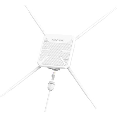 WAVLINK Punto de Acceso Exterior AC1200, Punto de Acceso Inalámbrico Exterior Doble Banda (5 GHz 867 Mbps + 2,4 GHz 300 Mbps) 4X Antenas 7dBi, IP67 Antilluvia, PoE Activo/Pasivo, WAN/LAN 1000 Mbps WAVLINK Punto de Acceso Exterior AC1200, Punto de Acceso Inalámbrico Exterior Doble Banda (5 GHz 867 Mbps + 2,4 GHz 300 Mbps) 4X Antenas 7dBi, IP67 Antilluvia, PoE Activo/Pasivo, WAN/LAN 1000 Mbps