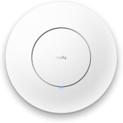 Cudy BE6500, Punto de Acceso WiFi de Techo de Triple Banda WiFi 7, AP6500 Cudy BE6500, Punto de Acceso WiFi de Techo de Triple Banda WiFi 7, AP6500