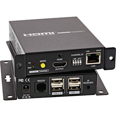 InLine 64601 KVM HDMI USB a través de Extensor IP, extensión sobre UTP, 4K hasta 100 m InLine 64601 KVM HDMI USB a través de Extensor IP, extensión sobre UTP, 4K hasta 100 m