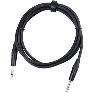 Cable DJ PA Pronomic - 2,5m, Jack 6,3mm, Resistente, Negro Cable DJ PA Pronomic - 2,5m, Jack 6,3mm, Resistente, Negro