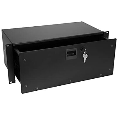 Omnitronic Cajón para rack SN-4 con cerradura 4HE Omnitronic Cajón para rack SN-4 con cerradura 4HE